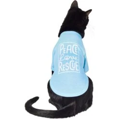 Frisco Peace Love Rescue Dog & Cat T-Shirt -Frisco 315068 PT2. AC SS1800 V1646351611