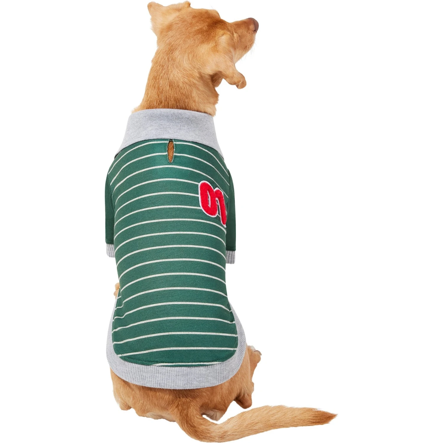 Frisco Green Rugby Dog & Cat Polo Shirt 6 Frisco Green Rugby Dog & Cat Polo Shirt - Image 4