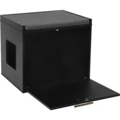 Frisco Drop Down Door Bench Cat Litter Box Cover -Frisco 322629 PT1. AC SS1800 V1657656809