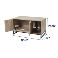 Frisco Walkway Entrance Two Door Bench Cat Litter Box Cover 7 Frisco Walkway Entrance Two Door Bench Cat Litter Box Cover -Frisco 322631 PT1. AC SS1800 V1679083837