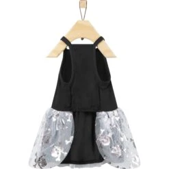 Frisco Silver Metallic Skull Dog & Cat Dress -Frisco 335154 PT5. AC SS1800 V1658345550