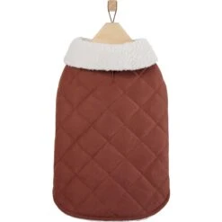 Frisco Mid-Heavyweight Fleece Lined Quilted Dog & Cat Coat -Frisco 353877 PT4. AC SS1800 V1659726712