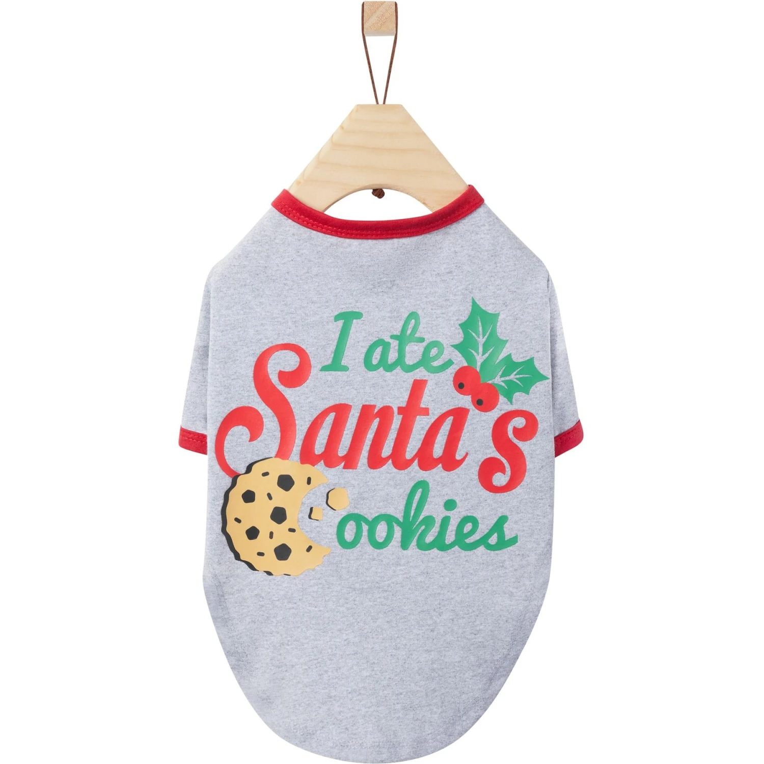Frisco I Ate Santa's Cookies Dog & Cat T-Shirt 6 Frisco I Ate Santa's Cookies Dog & Cat T-Shirt - Image 4