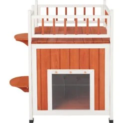 Frisco Outdoor Wooden Cat House With Elevated Balcony Steps 13 Frisco Outdoor Wooden Cat House With Elevated Balcony Steps -Frisco 360998 PT4. AC SS1800 V1658150650