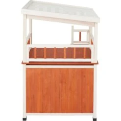 Frisco Outdoor Wooden Cat House With Balcony & Step Ladder 12 Frisco Outdoor Wooden Cat House With Balcony & Step Ladder -Frisco 361012 PT3. AC SS1800 V1657828422