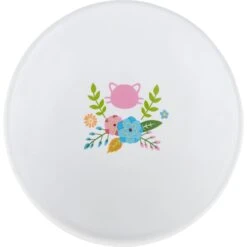 Frisco Cat Face Floral Wide Shape Elevated Non-Skid Ceramic Cat Bowl -Frisco 363377 PT4. AC SS1800 V1657657267