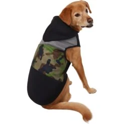 Frisco Army Camo Dog & Cat Hoodie -Frisco 368774 PT4. AC SS1800 V1669101578