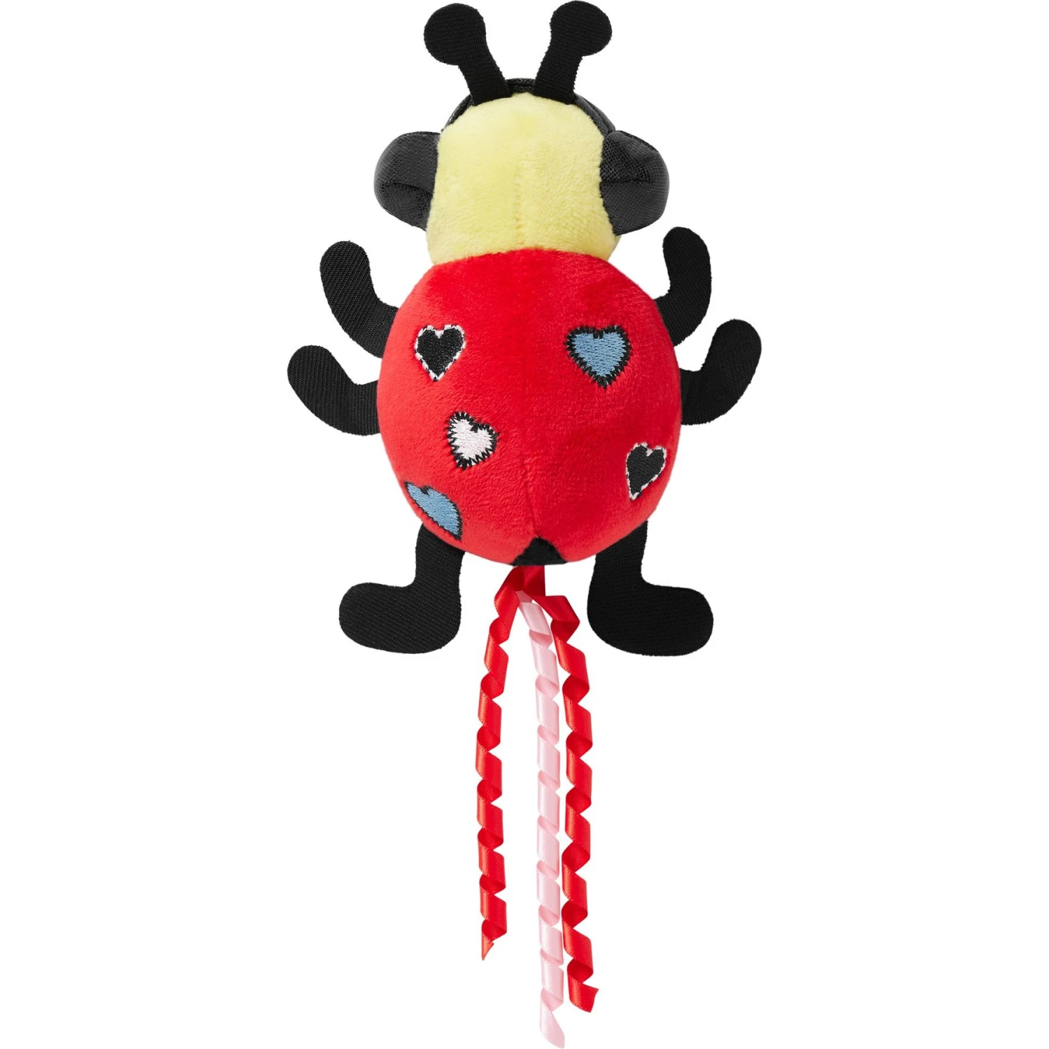 Frisco Valentine Jammin' Ladybug Plush Cat Toy With Catnip 5 Frisco Valentine Jammin' Ladybug Plush Cat Toy With Catnip - Image 3