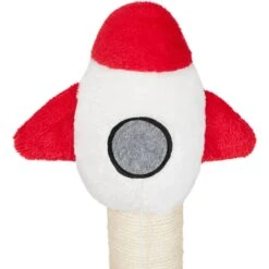 Frisco Rocket Ship 23" Sisal Cat Scratching Post With Play Base -Frisco 371365 PT2. AC SS1800 V1664373475