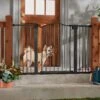 Frisco Outdoor Steel Arch Extra Wide Auto-Close Dog Gate 2 Frisco Outdoor Steel Arch Extra Wide Auto-Close Dog Gate -Frisco 507118 MAIN. AC SS1800 V1668737294