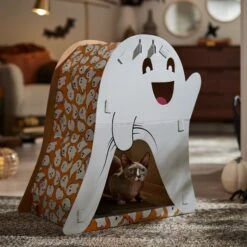 Frisco Halloween Cutie Ghost Cardboard Cat House With Catnip 12 Frisco Halloween Cutie Ghost Cardboard Cat House With Catnip -Frisco 668358 PT4. AC SS1800 V1689283702