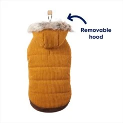 Frisco Heavy Weight Lux Corduroy Insulated Dog & Cat Coat With Fur Trimmed Hood 14 Frisco Heavy Weight Lux Corduroy Insulated Dog & Cat Coat With Fur Trimmed Hood -Frisco 719966 PT3. AC SS1800 V1692978846