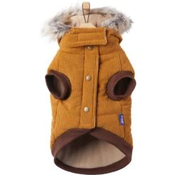 Frisco Heavy Weight Lux Corduroy Insulated Dog & Cat Coat With Fur Trimmed Hood 15 Frisco Heavy Weight Lux Corduroy Insulated Dog & Cat Coat With Fur Trimmed Hood -Frisco 719966 PT4. AC SS1800 V1692978846