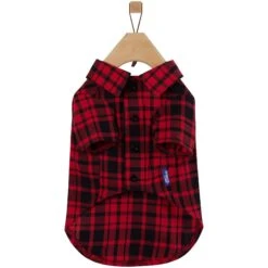 Frisco Red Tartan Plaid Dog & Cat Flannel Shirt -Frisco 720790 PT4. AC SS1800 V1693401030