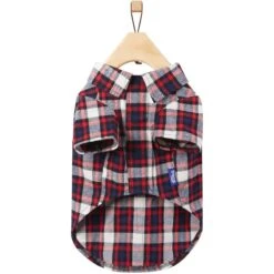 Frisco Red & Blue Plaid Dog & Cat Flannel Shirt 15 Frisco Red & Blue Plaid Dog & Cat Flannel Shirt -Frisco 720838 PT4. AC SS1800 V1693401030