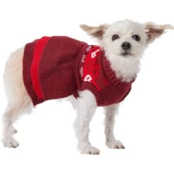 Frisco Nordic Sequin Dog & Cat Sweater Dress -Frisco 745886 PT2. AC SS1800 V1695046487