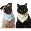 Frisco Reversible Snowflake Cozy Knit Faux Fur Dog & Cat Pullover Bandana, 1 Count -Frisco 746630 MAIN. AC SS1800 V1694800688